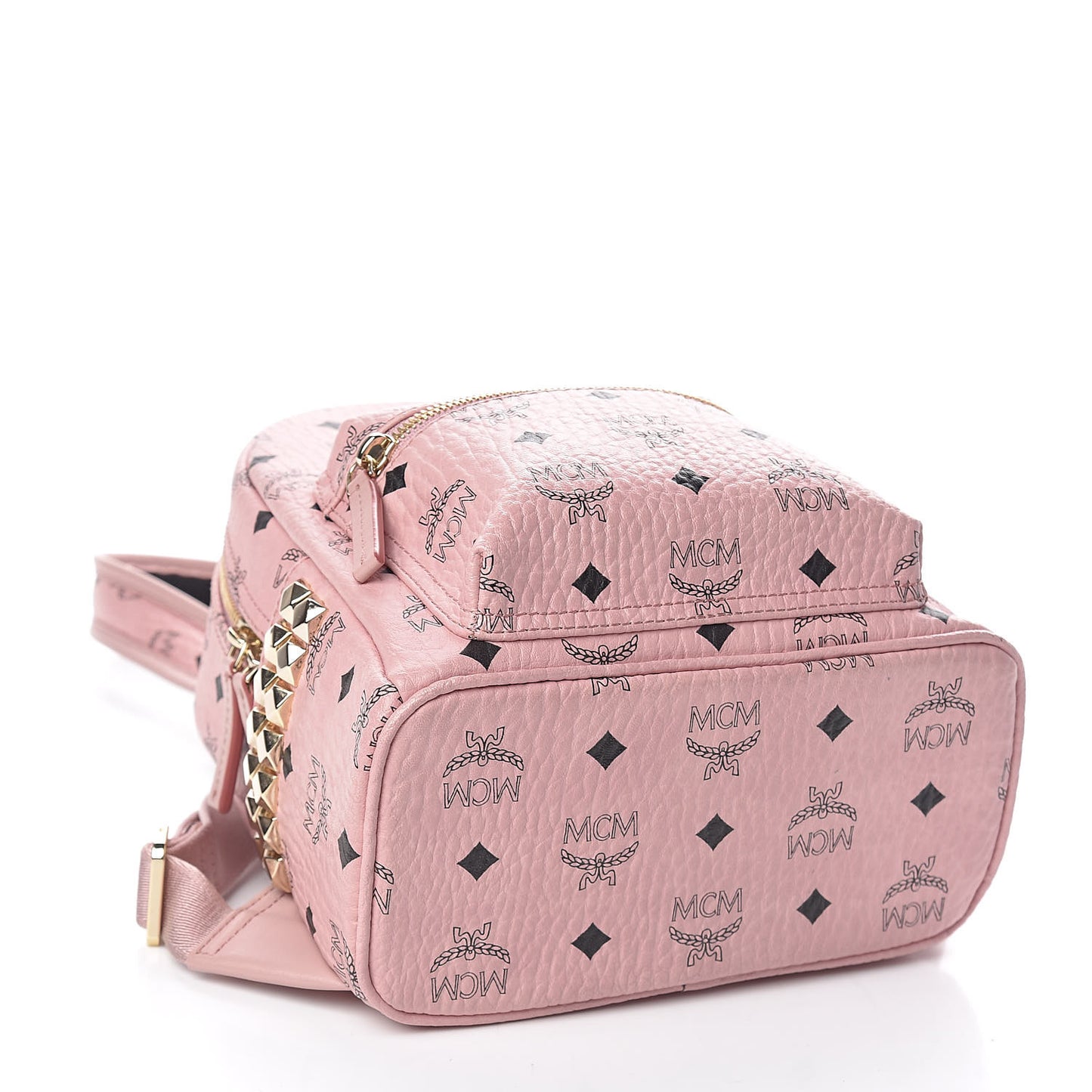 Visetos Side Stud Mini Stark Backpack Pink