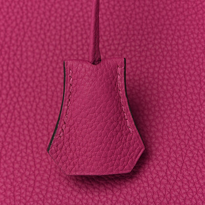 Hermes Togo Birkin 25 Rose Pourpre 12 of 46