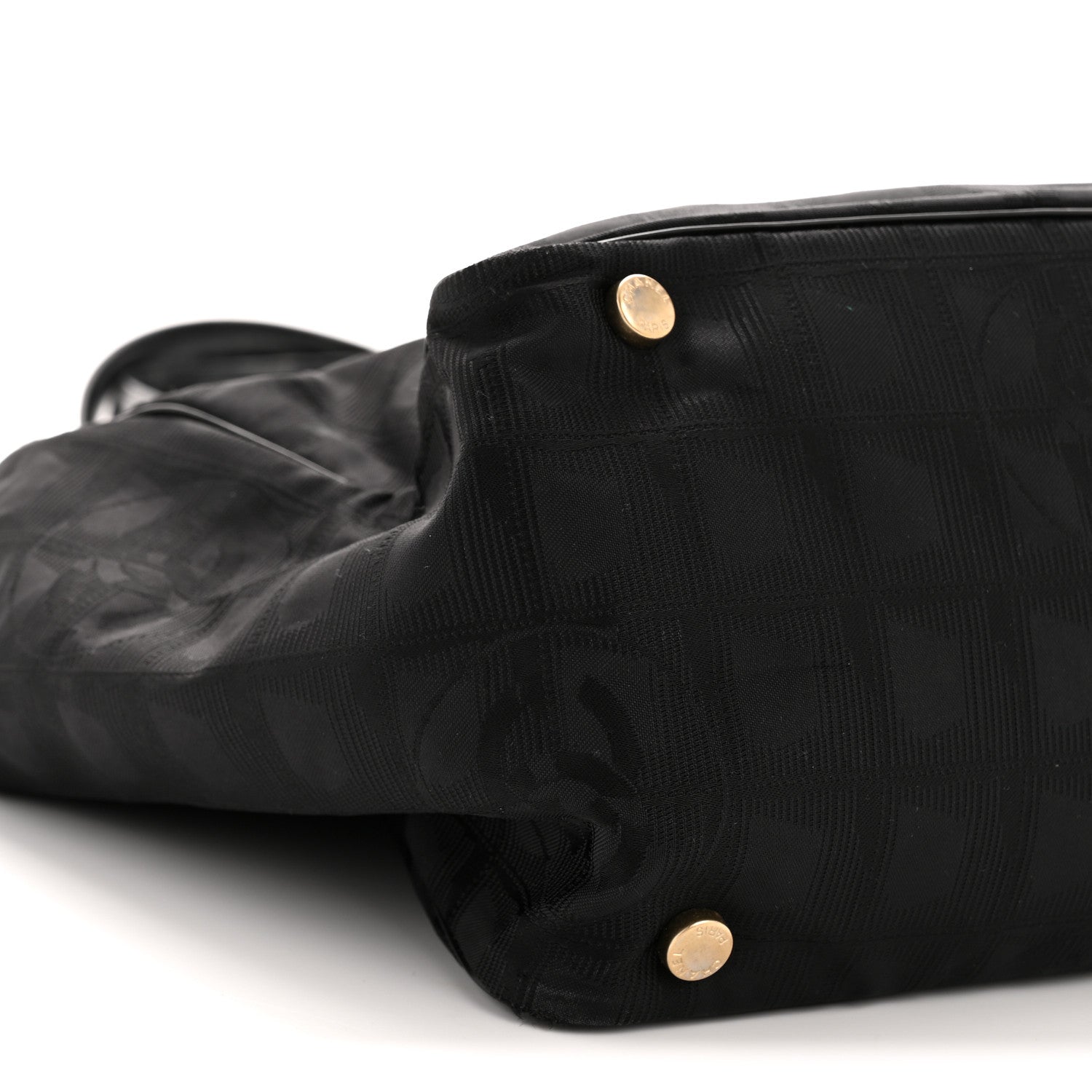 Chanel Nylon Large Travel Tote Black 1797713 – FASHIONPHILE