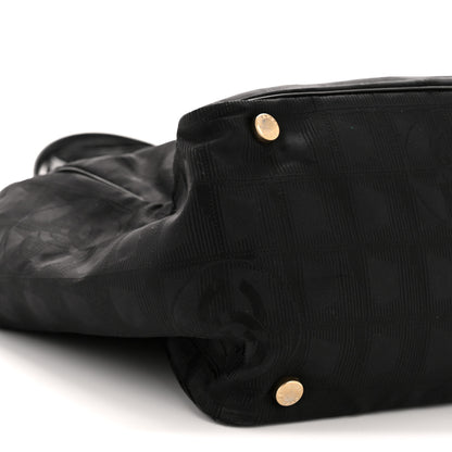 Chanel Nylon Large Travel Tote Black 8 of 11