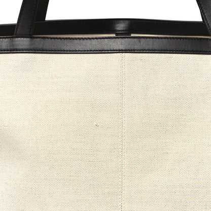 Bottega Veneta Canvas Nappa Intrecciato Flip Flap Tote Natural Fondant 7 of 10