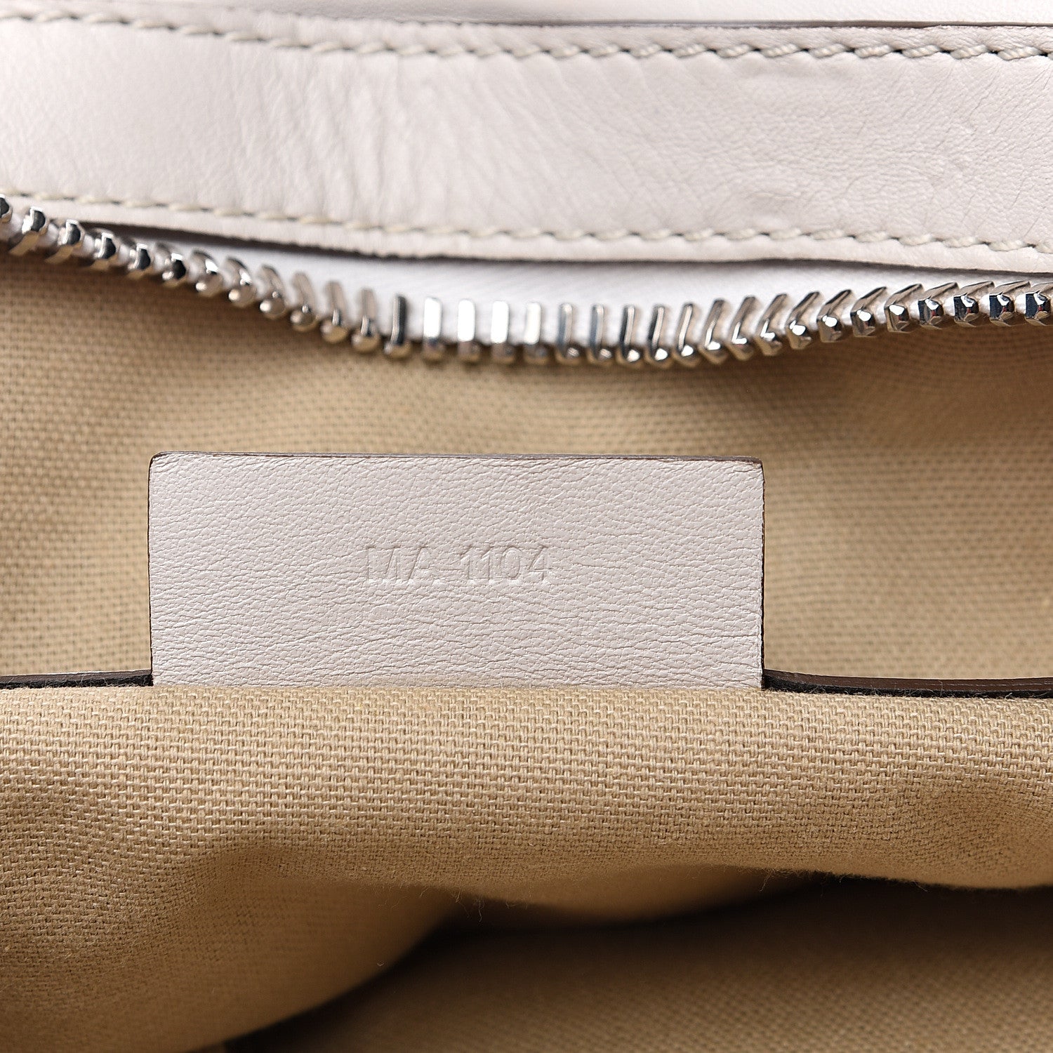Givenchy Calfskin Crocodile Embossed Medium Nightingale Off White 6 of 16