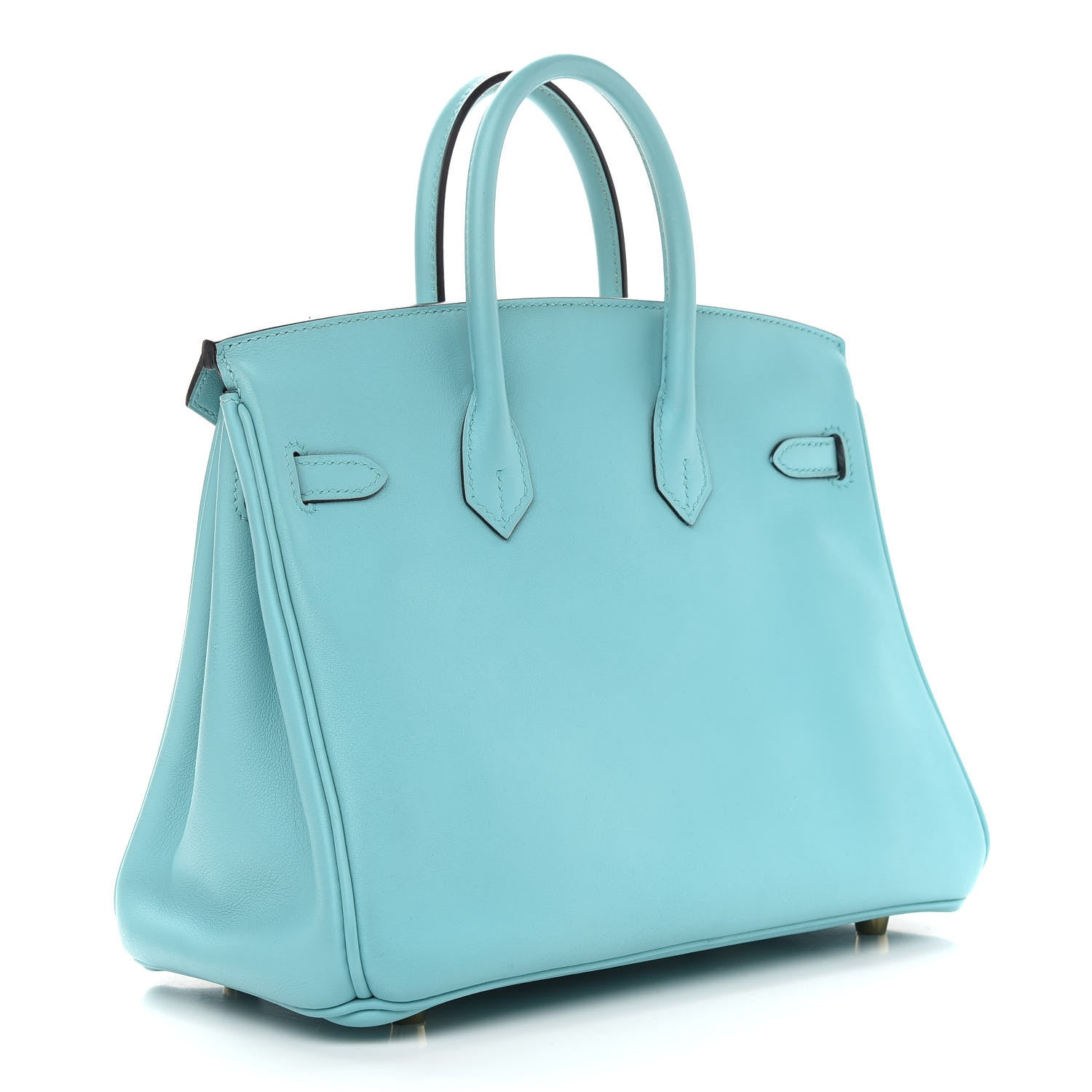 Hermes Swift Birkin 25 Bleu Atoll 3 of 12