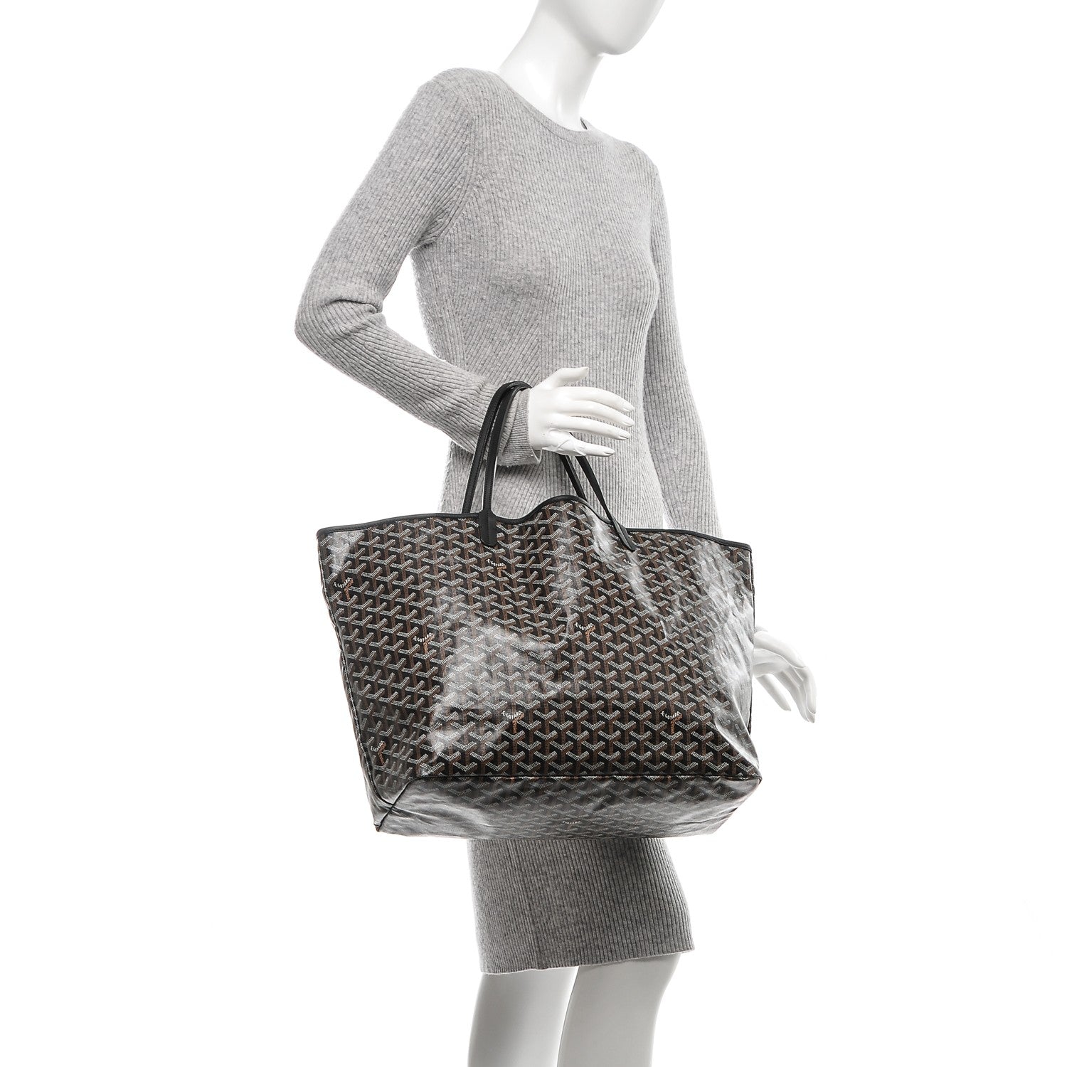 Goyard Goyardine Saint Louis GM Black 2 of 6