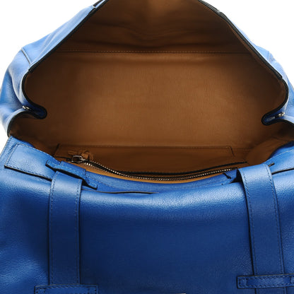 Proenza Schouler Calfskin Double Sided PS Courier Bag Blue Honey 6 of 8