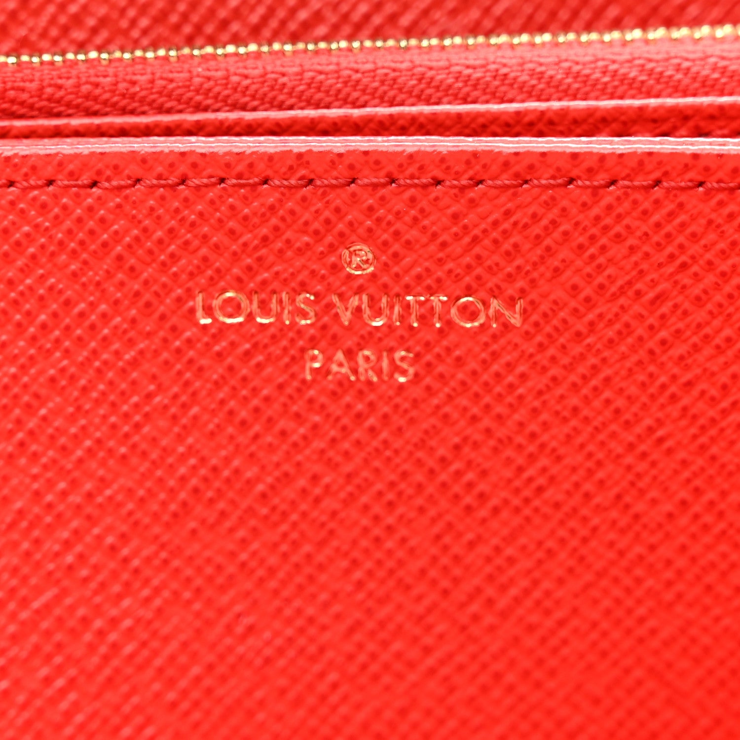 Louis Vuitton Monogram Zippy Wallet Coquelicot 7 of 9