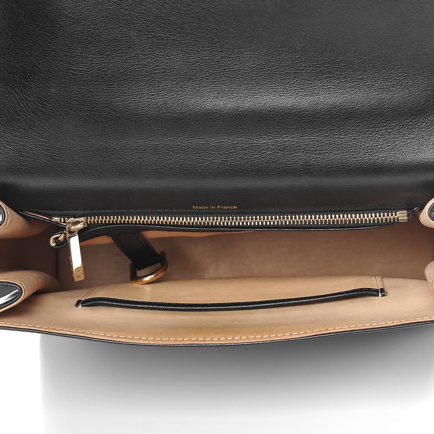 Delvaux Calfskin MM Tempete Satchel Black 5 of 9
