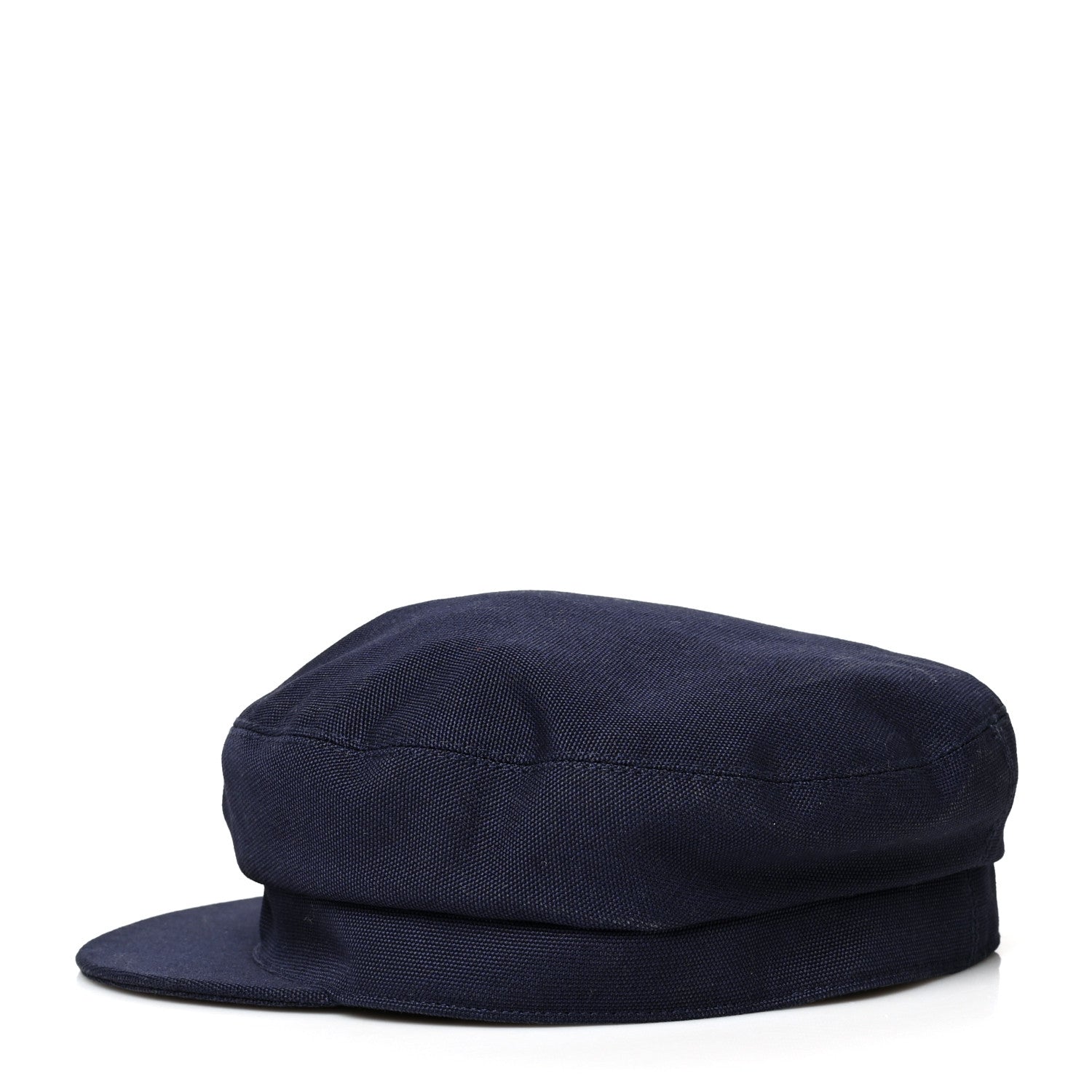 Hermes Cotton Womens Vauban Cap 58 Marine 3 of 7