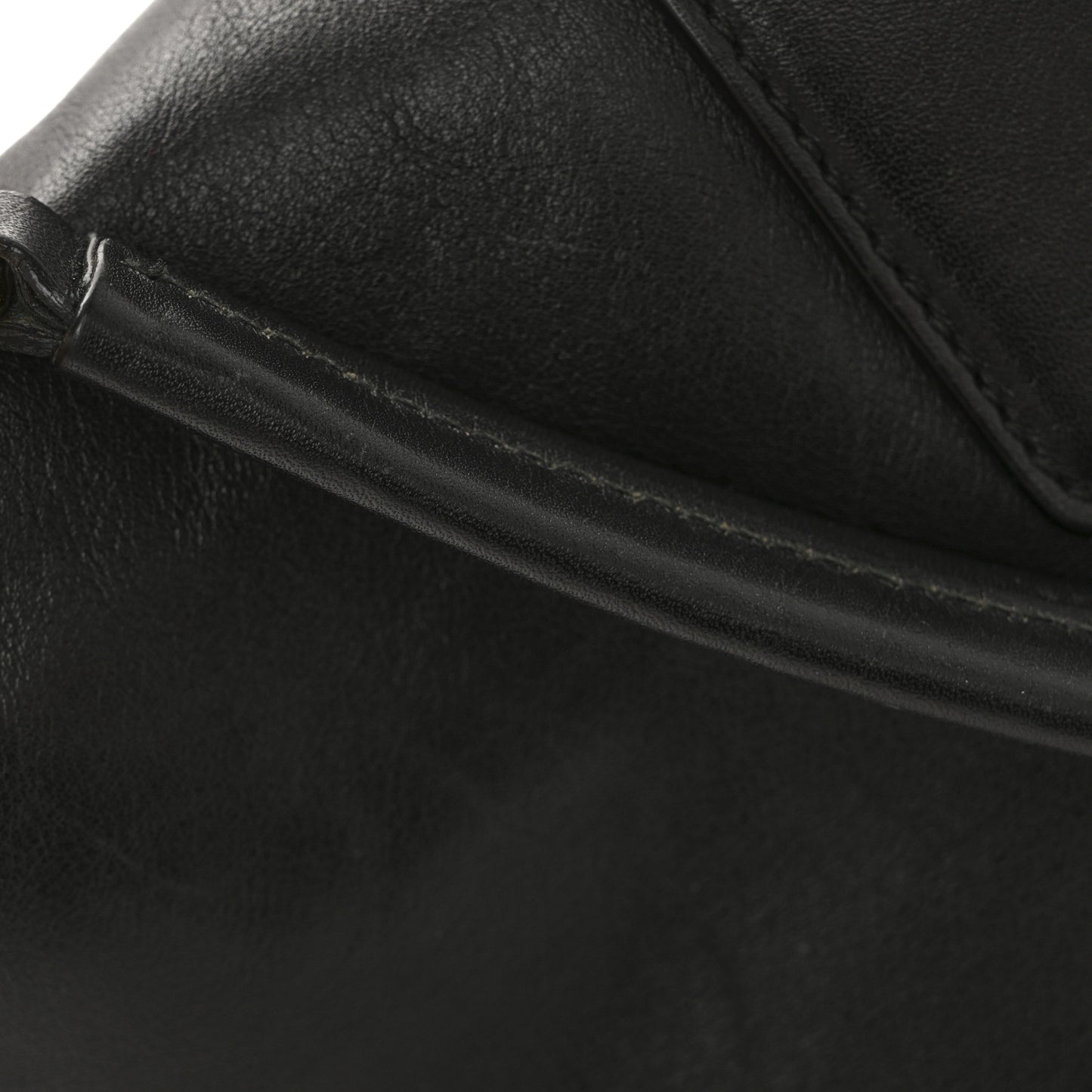 Calfskin Gancio Lock Shoulder Bag Black