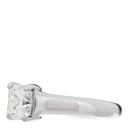 Tiffany Platinum Diamond .78ct Solitaire Lucida Engagement Ring 49 5 3 of 7