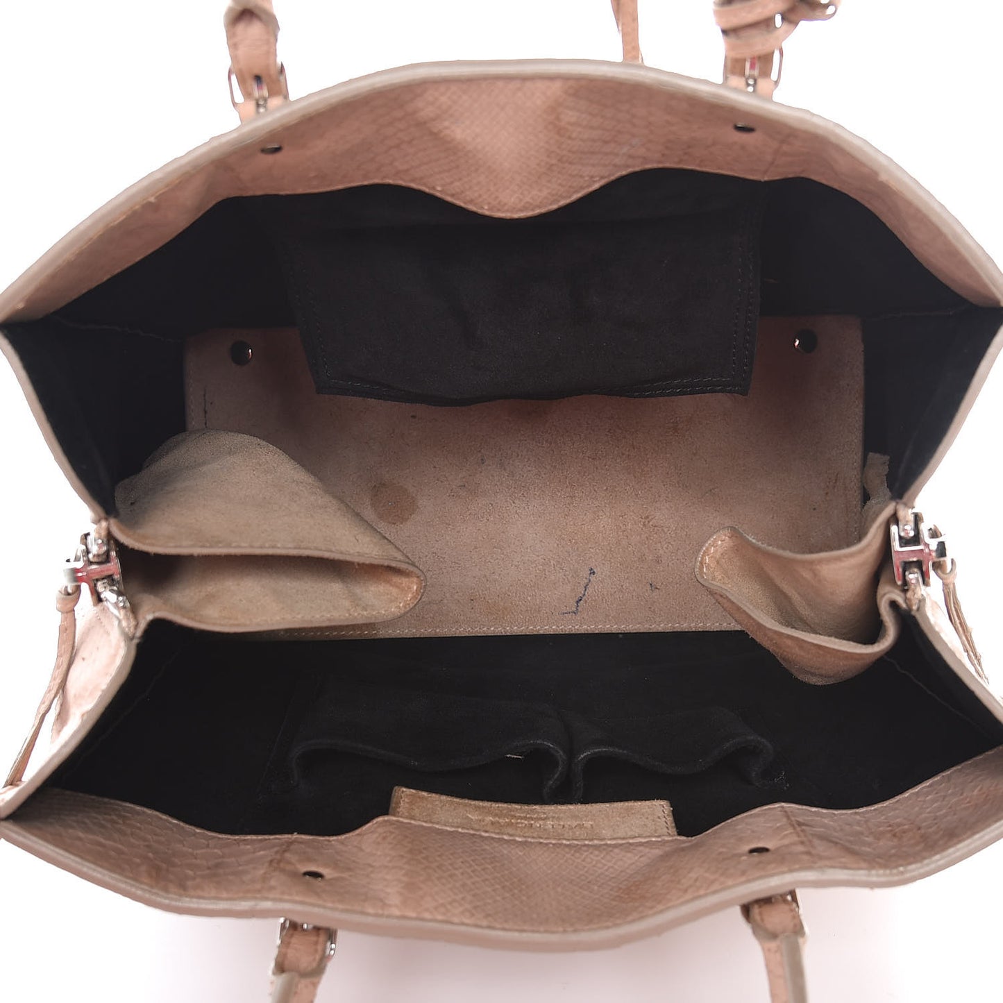 Python Papier A5 Zip Around Tote Old Rose