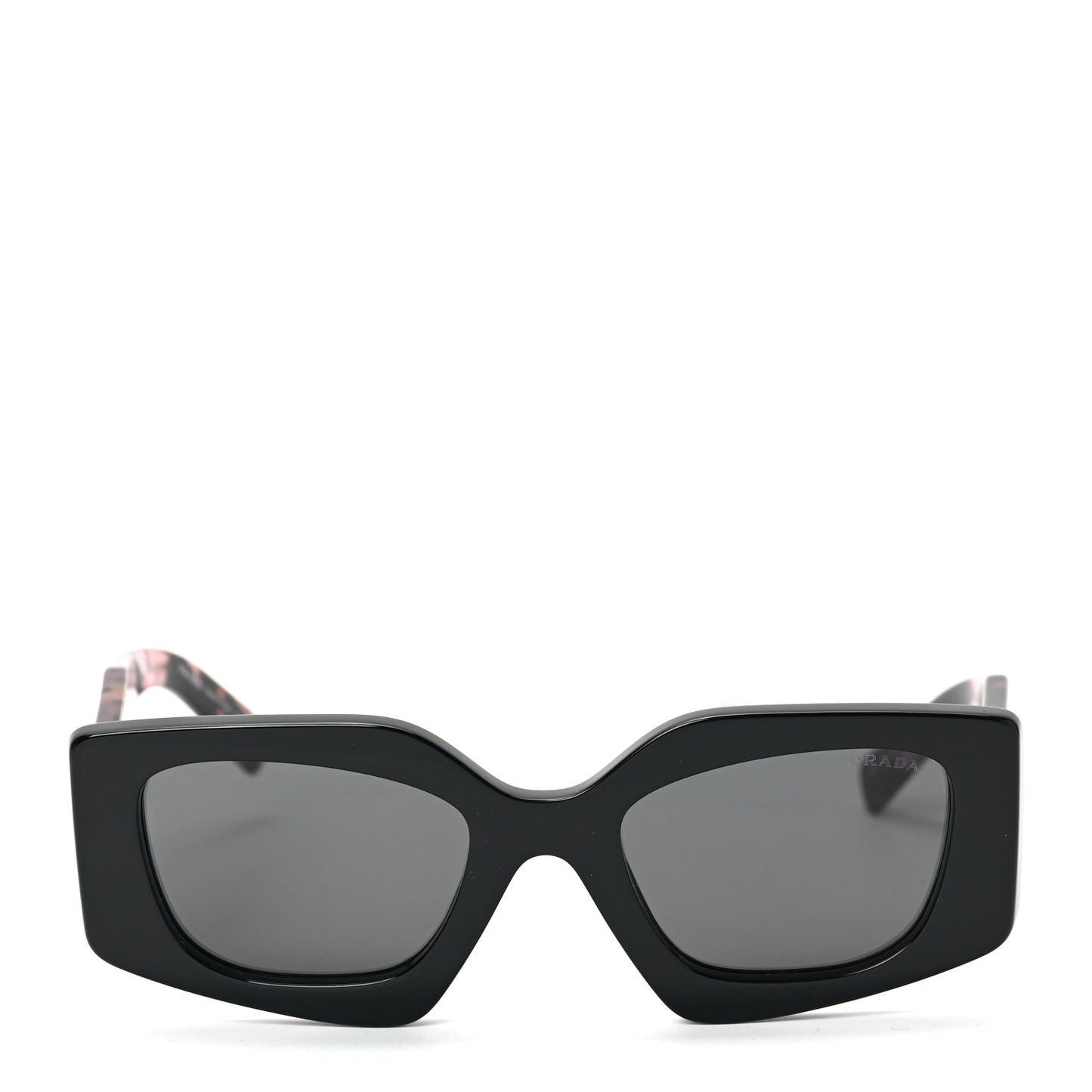 Acetate Square Sunglasses SPR 15Y Slate Gray
