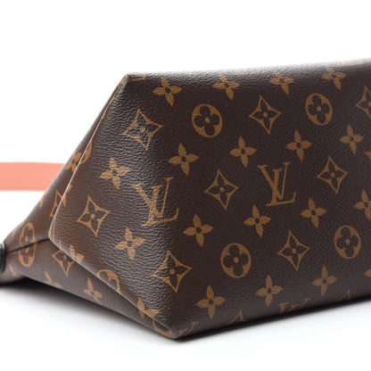 Louis Vuitton Monogram Beaubourg Hobo Mini Bordeaux Red Peach Safran Blue Jean Blue 6 of 11