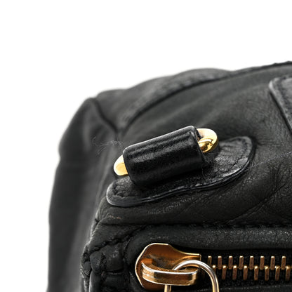 Givenchy Pebbled Calfskin Medium Bolt Stud Pandora Black 11 of 12