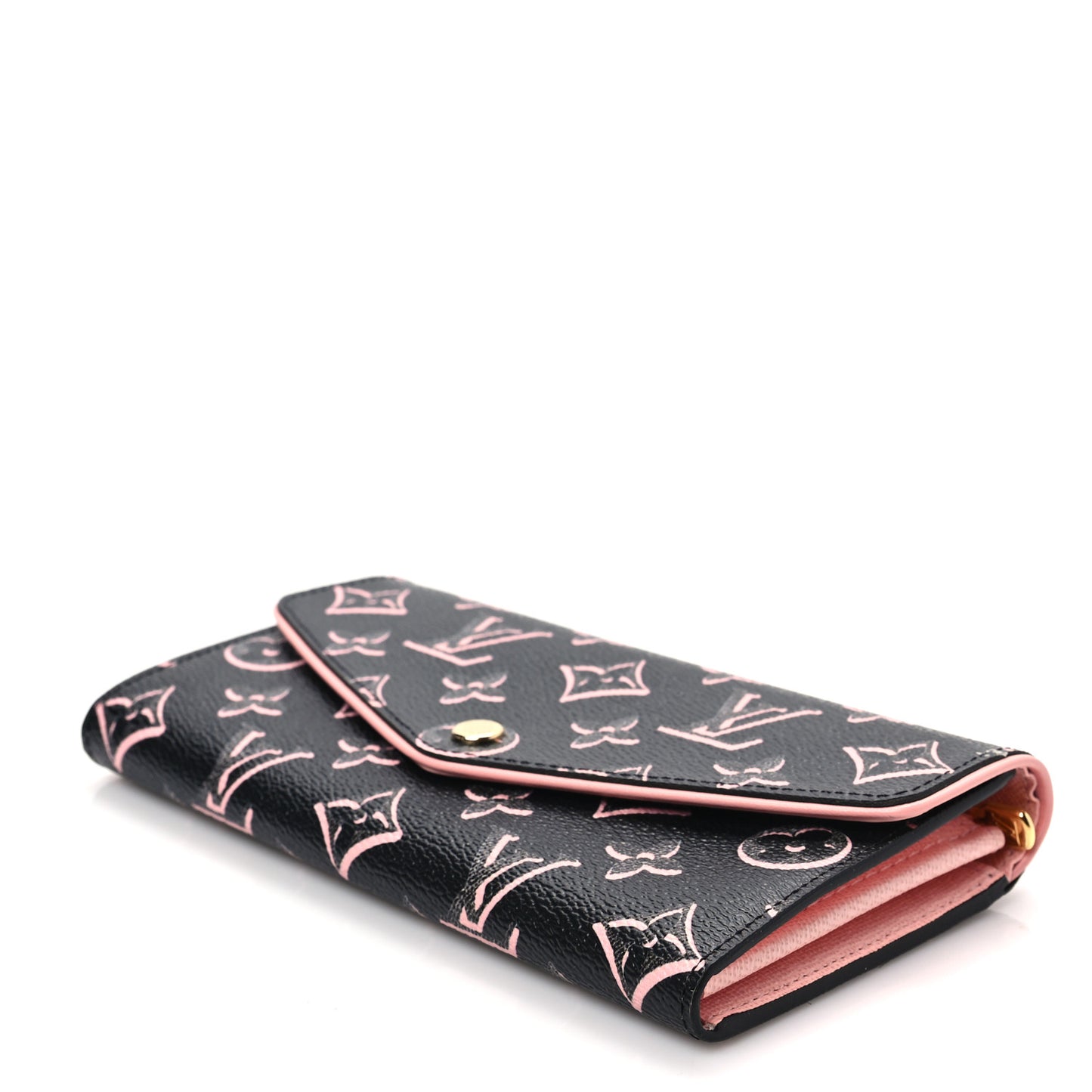 Monogram Fall For You Sarah Wallet Black