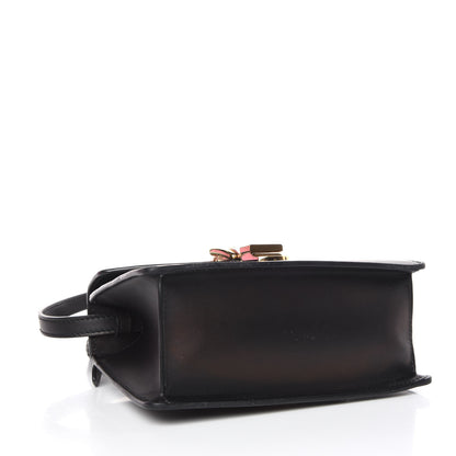 Gucci Calfskin Mini Sylvie Top Handle Bag Black 5 of 14