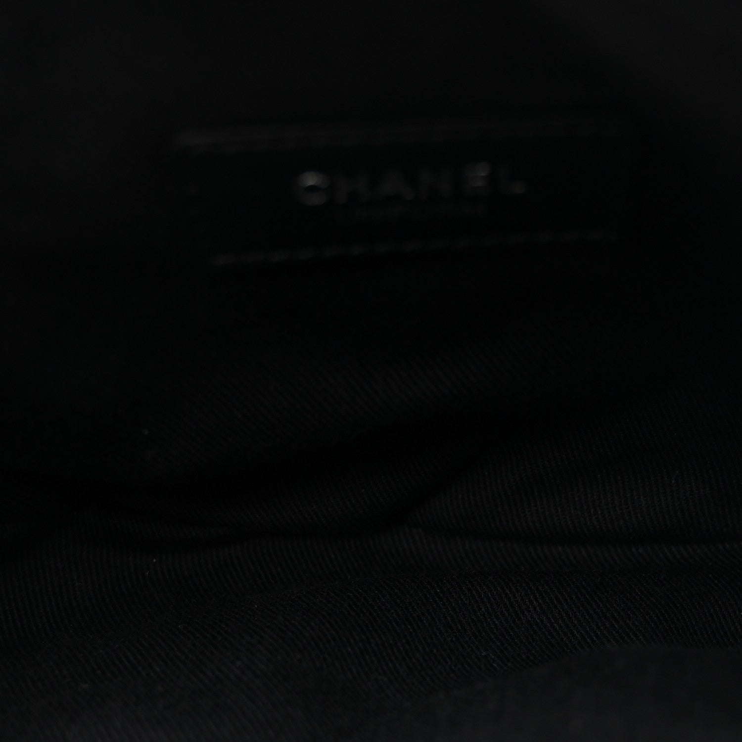 Chanel Calfskin Quilted Uniform Waist Belt Bag Black 5 of 10