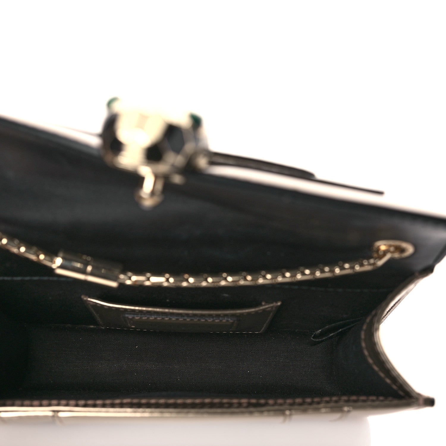 Bulgari Metallic Calfskin Serpenti Forever Crossbody Bag Bronze 5 of 9