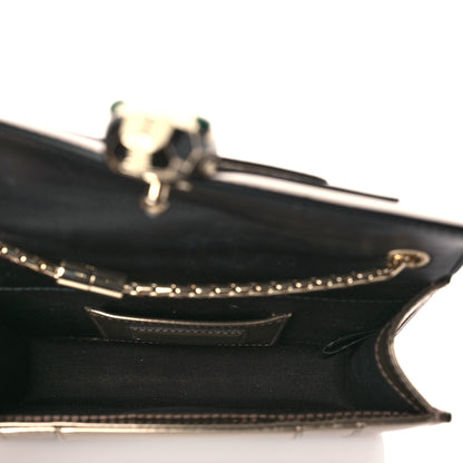 Bulgari Metallic Calfskin Serpenti Forever Crossbody Bag Bronze 5 of 9