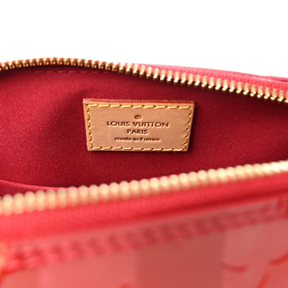 Louis Vuitton Vernis Rayures Alma BB Pomme D'Amour 6 of 9