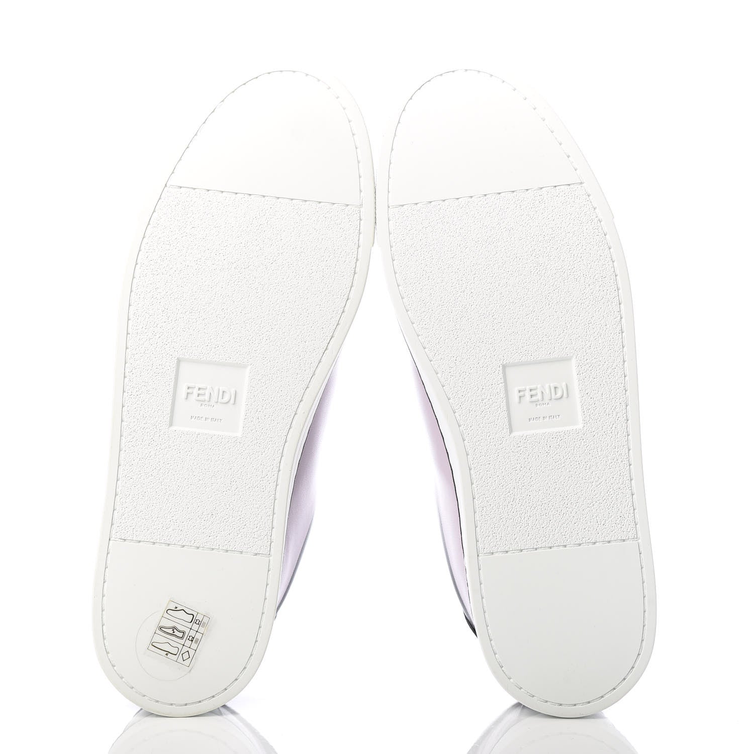 Fendi X JOSHUA VIDES Nappa Rockoclick Slip On Sneakers 38 Pink Xiloph White Black 6 of 11