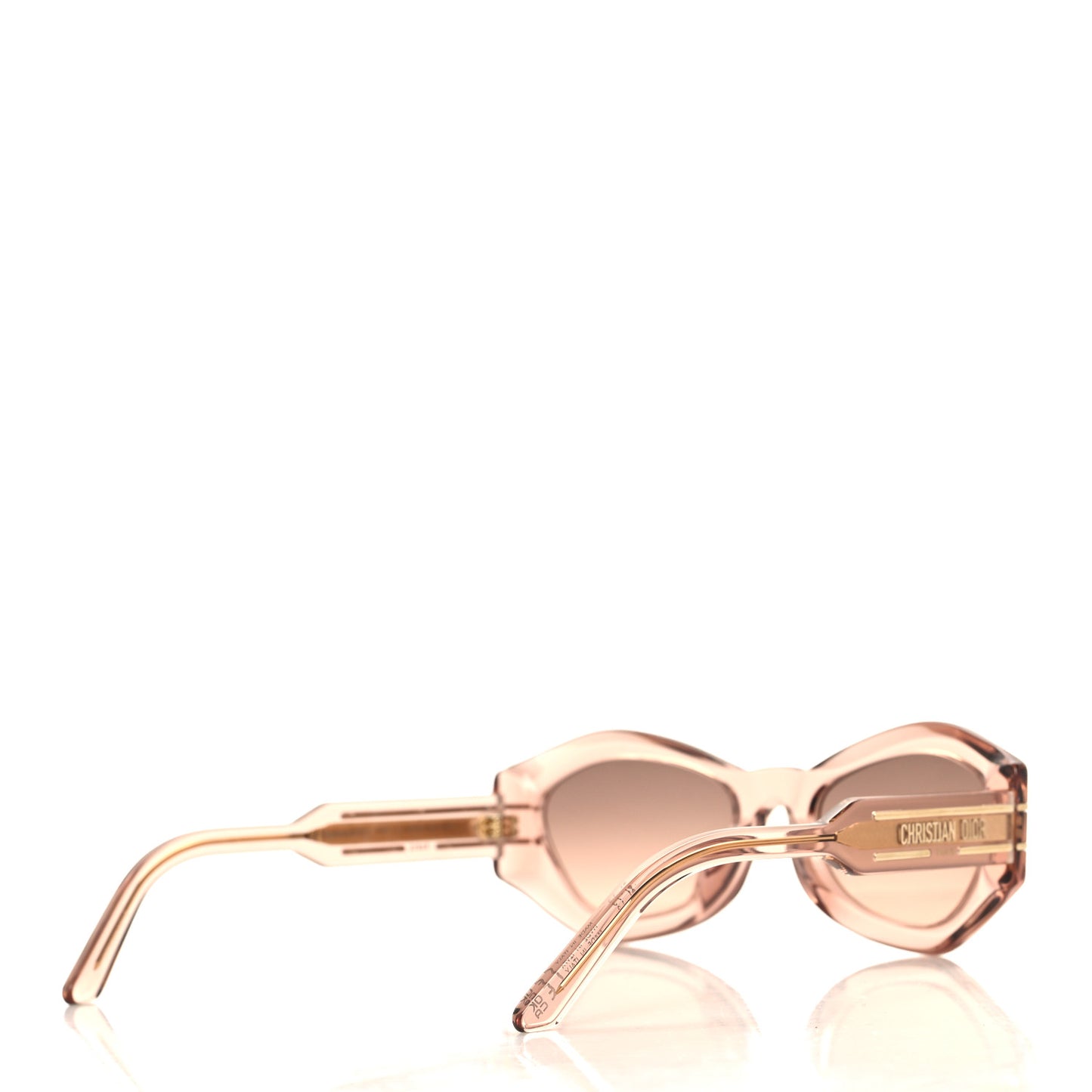 Acetate DiorSignature B1U Butterfly Sunglasses Pink
