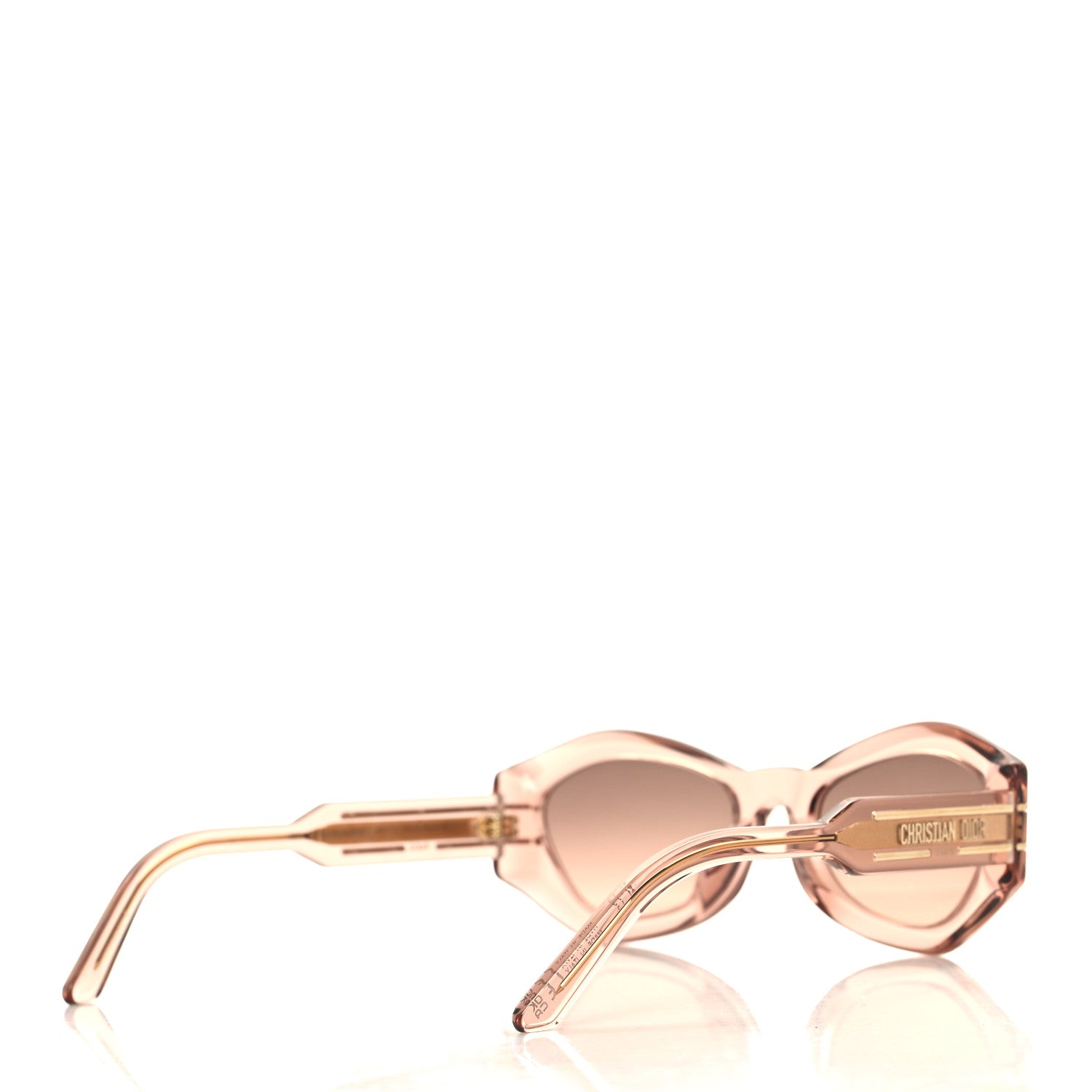 Christian Dior Acetate DiorSignature B1U Butterfly Sunglasses Pink 4 of 7