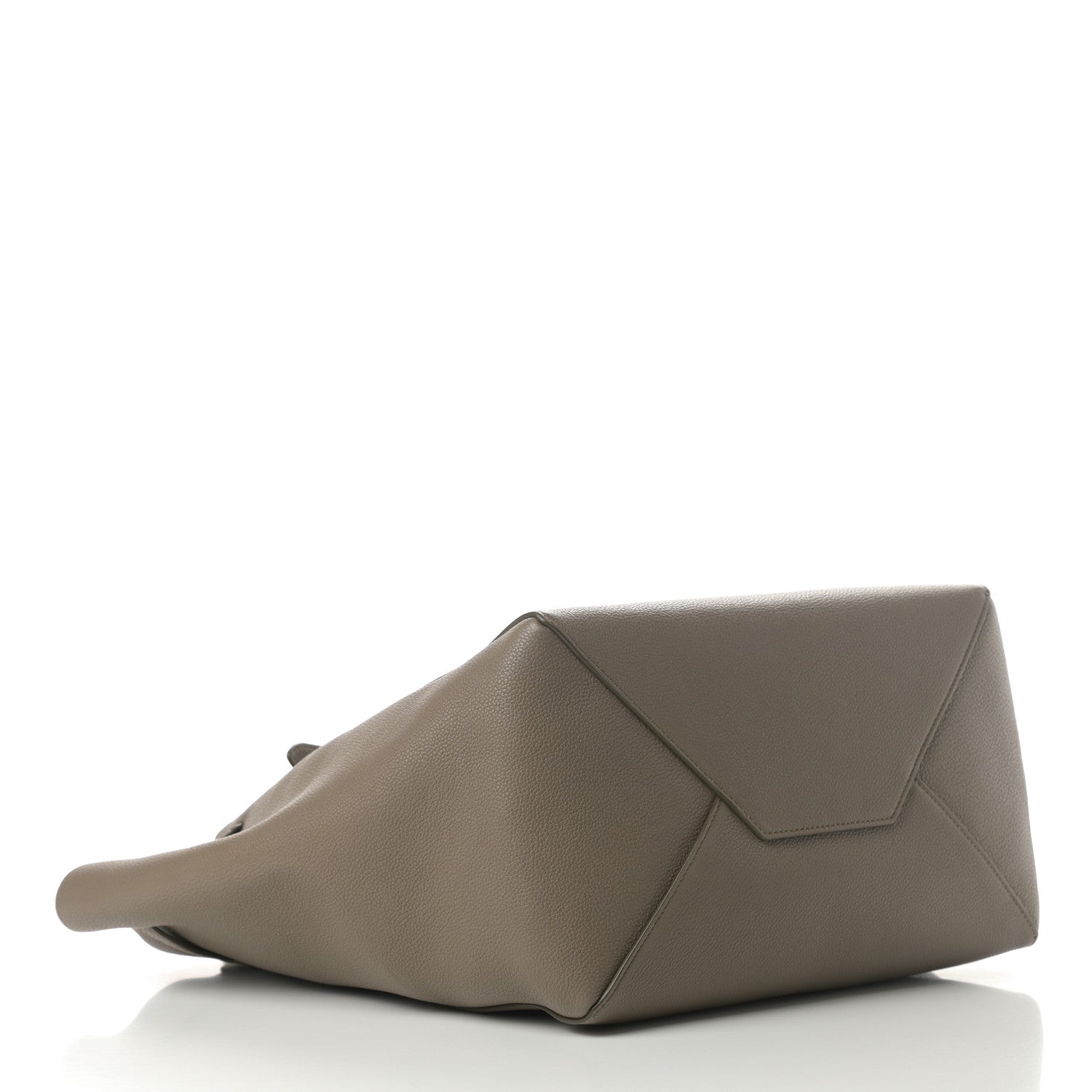 Celine Soft Grained Calfskin Small Belt Cabas Phantom Taupe 4 of 10