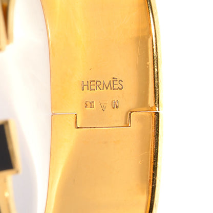 Hermes Enamel Wide Clic Clac H Bracelet PM Black 5 of 5