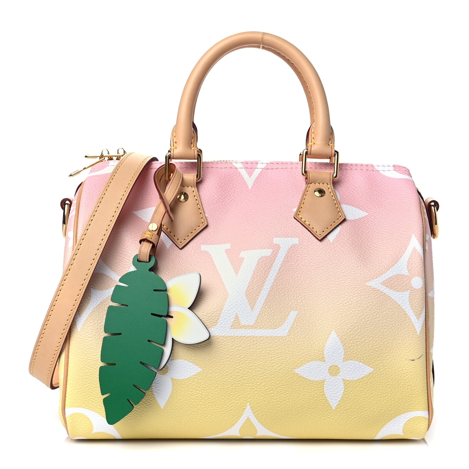 Louis Vuitton Monogram Giant By The Pool Speedy Bandouliere 25 Light Pink 1 of 11