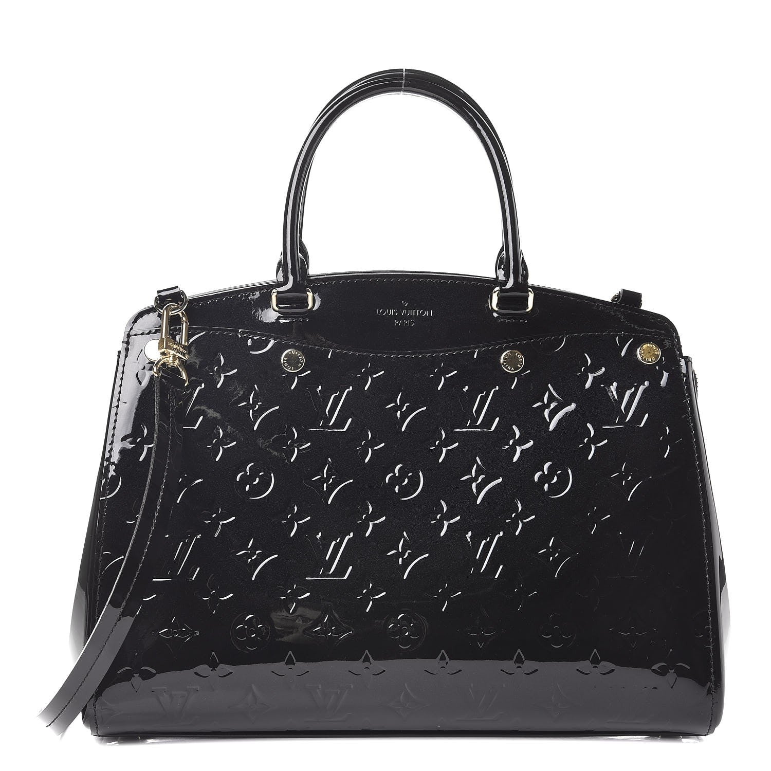 Louis Vuitton Vernis Brea MM Black 1 of 8