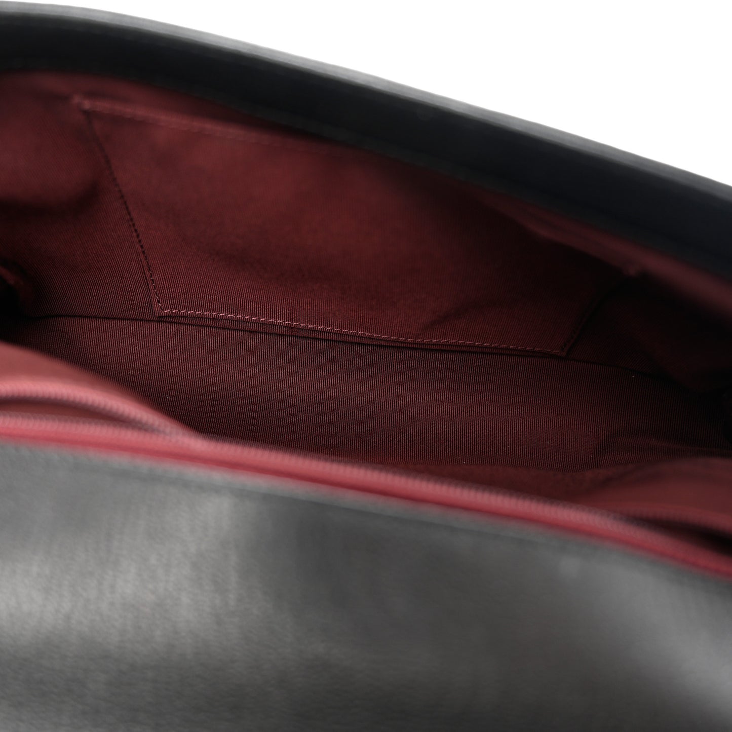 Goatskin Quilted Patent New Medium Duo Boy Flap Black