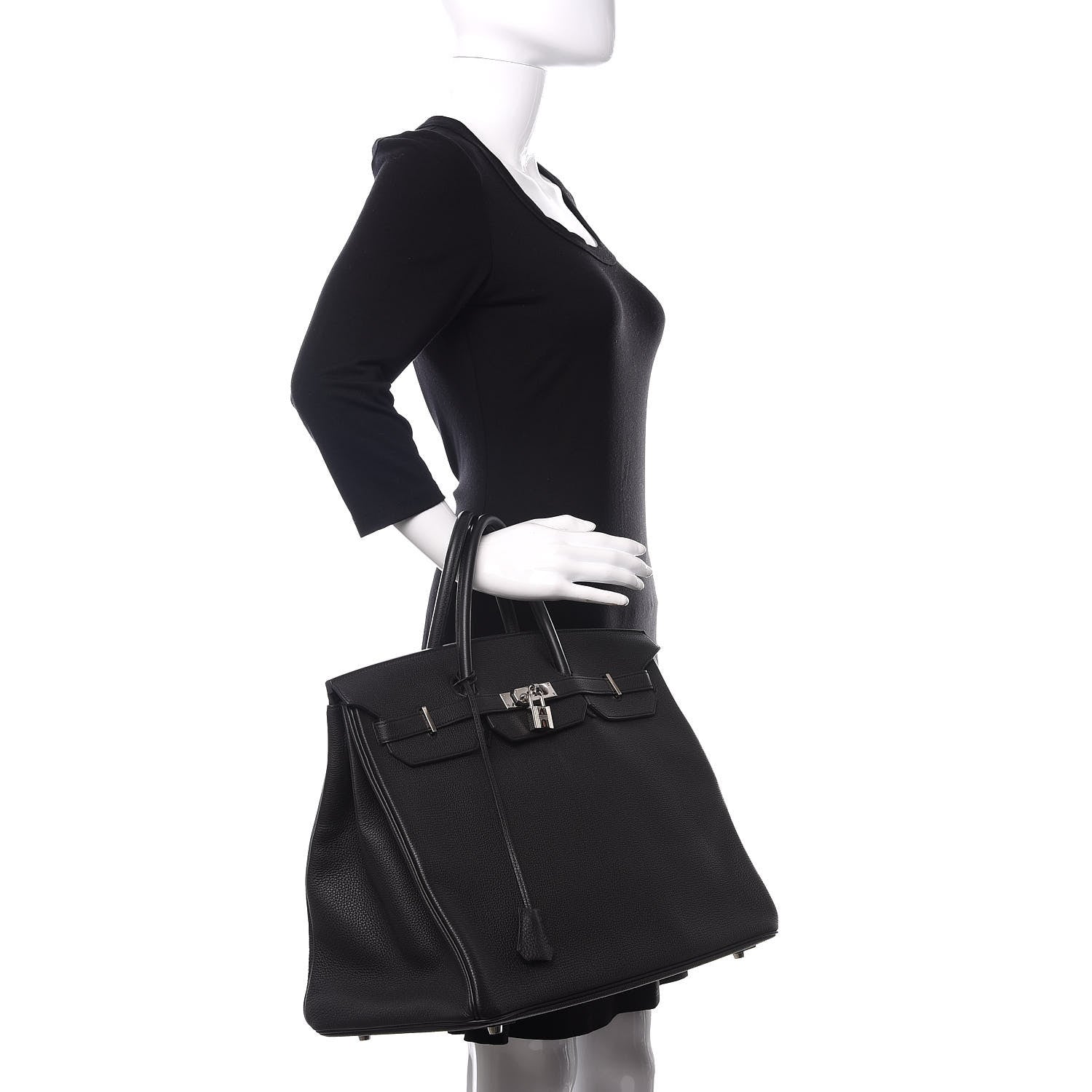 Hermes Togo Birkin 40 Black 2 of 36