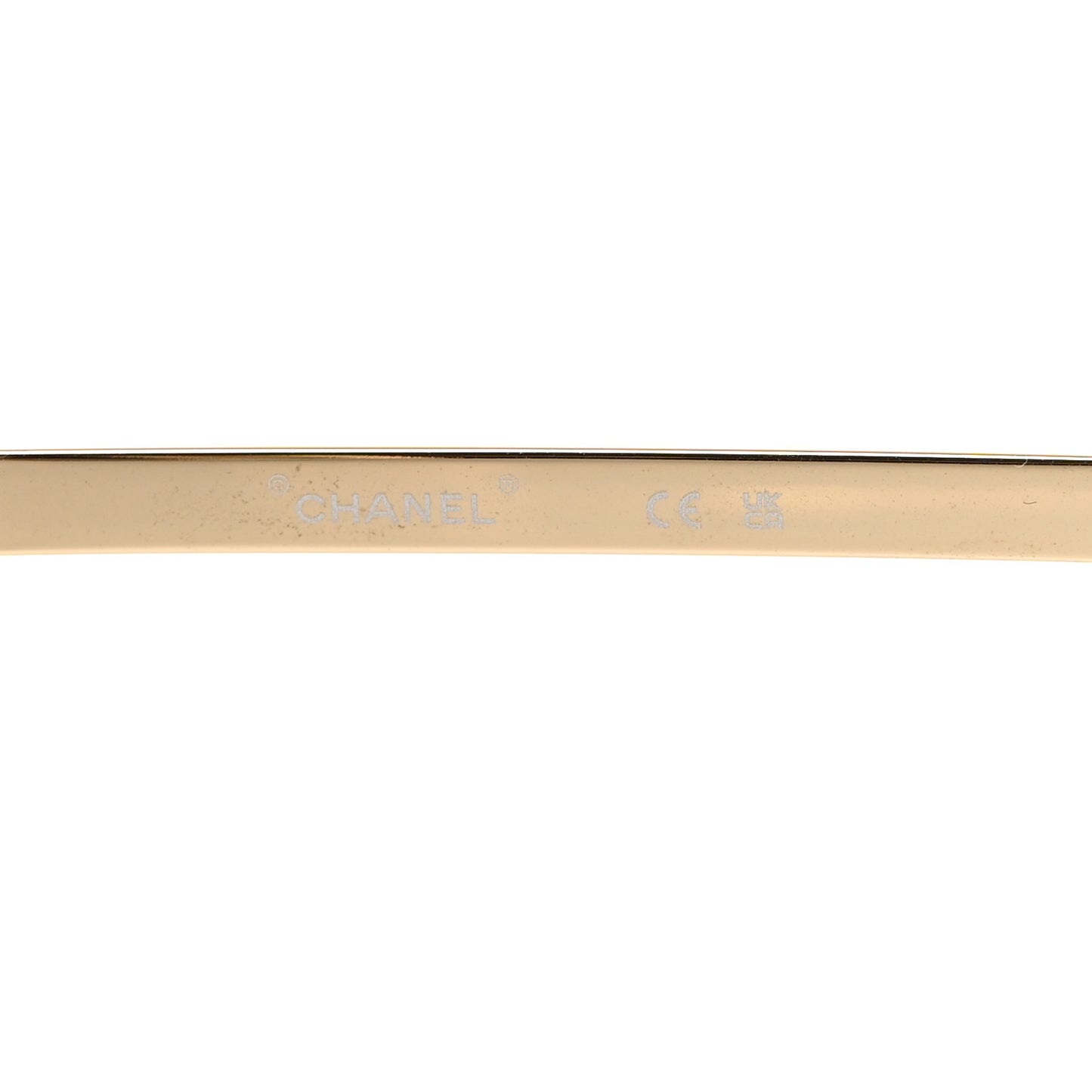 Metal Logo Square Sunglasses 71541 Gold