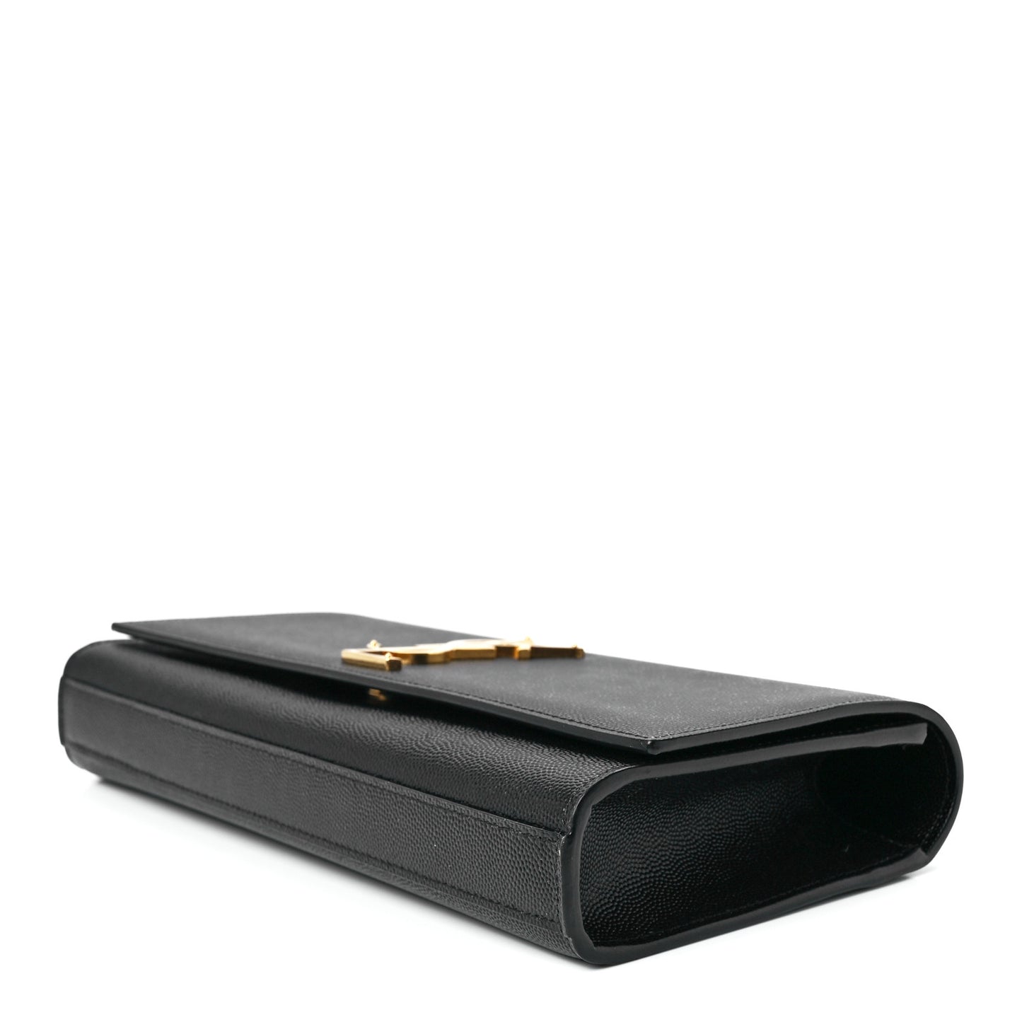 Grain De Poudre Monogram Cassandre Clutch Black