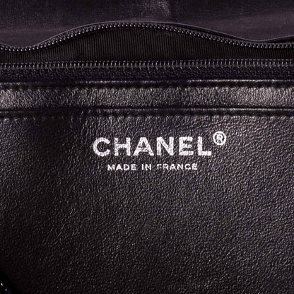 Chanel Distressed Patent Jumbo Single Flap Black 8 of 10