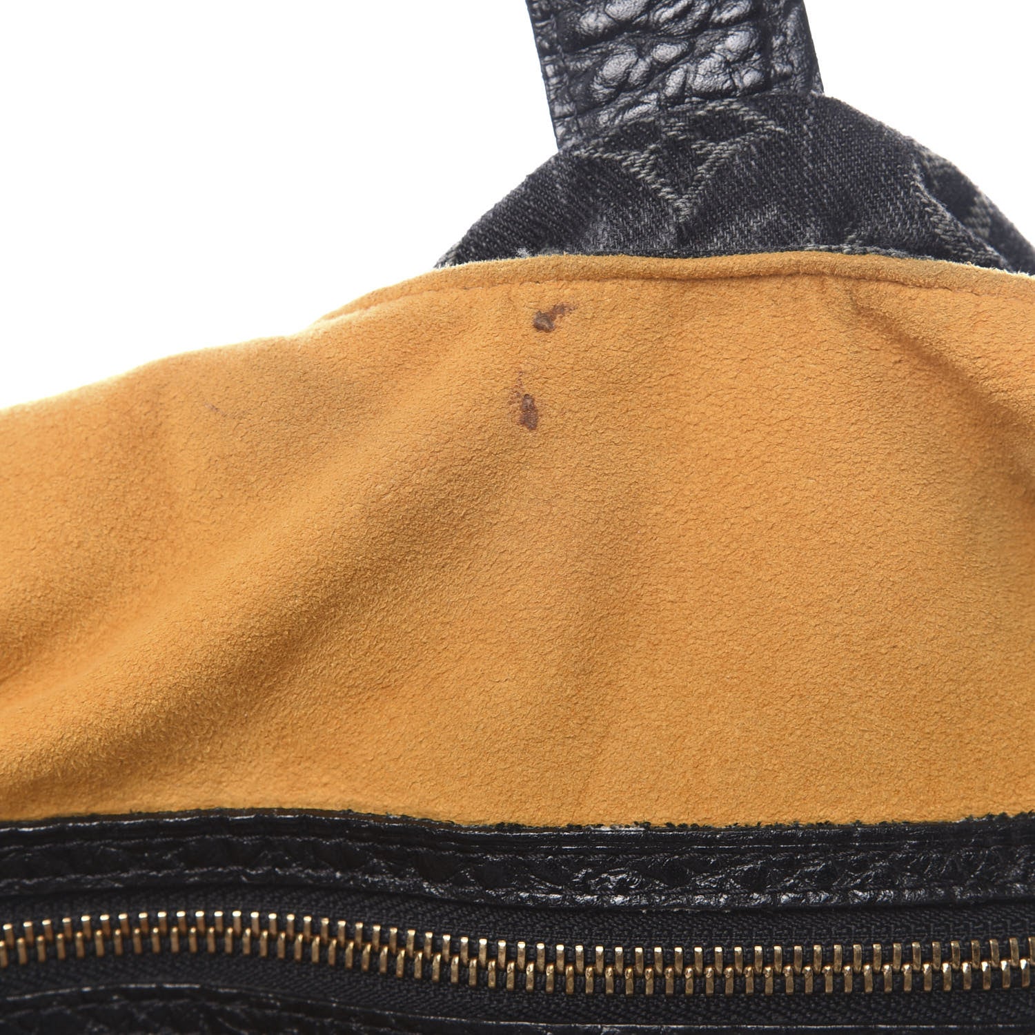 Louis Vuitton Denim Mahina XL Black 9 of 11
