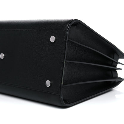 Saint Laurent Grained Calfskin Small Sac De Jour Black 7 of 16