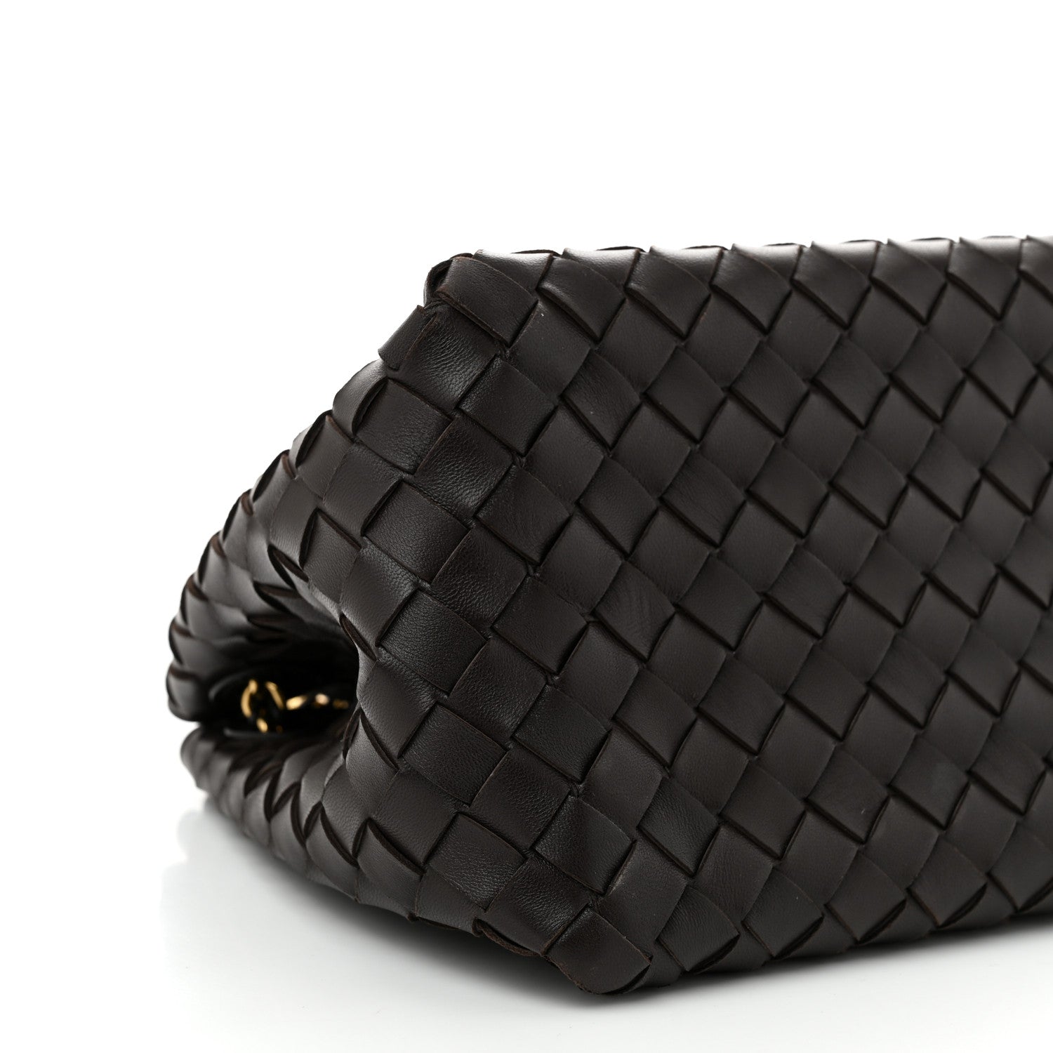 Bottega Veneta Nappa Intrecciato Small Parachute Chain Shoulder Bag Fondant 8 of 9