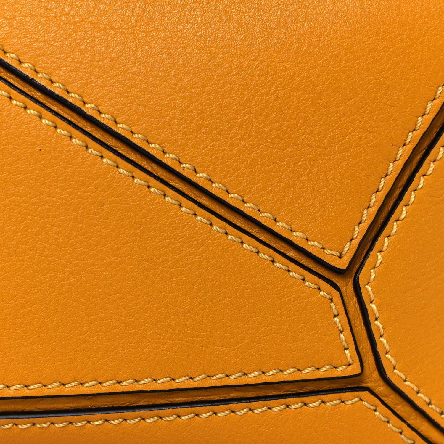 Loewe Calfskin Mini Puzzle Bag Narcisus Yellow 8 of 12