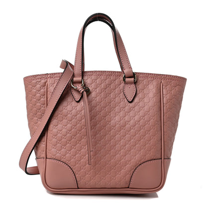Gucci Microguccissima Small Bree Tote Soft Pink 1 of 9