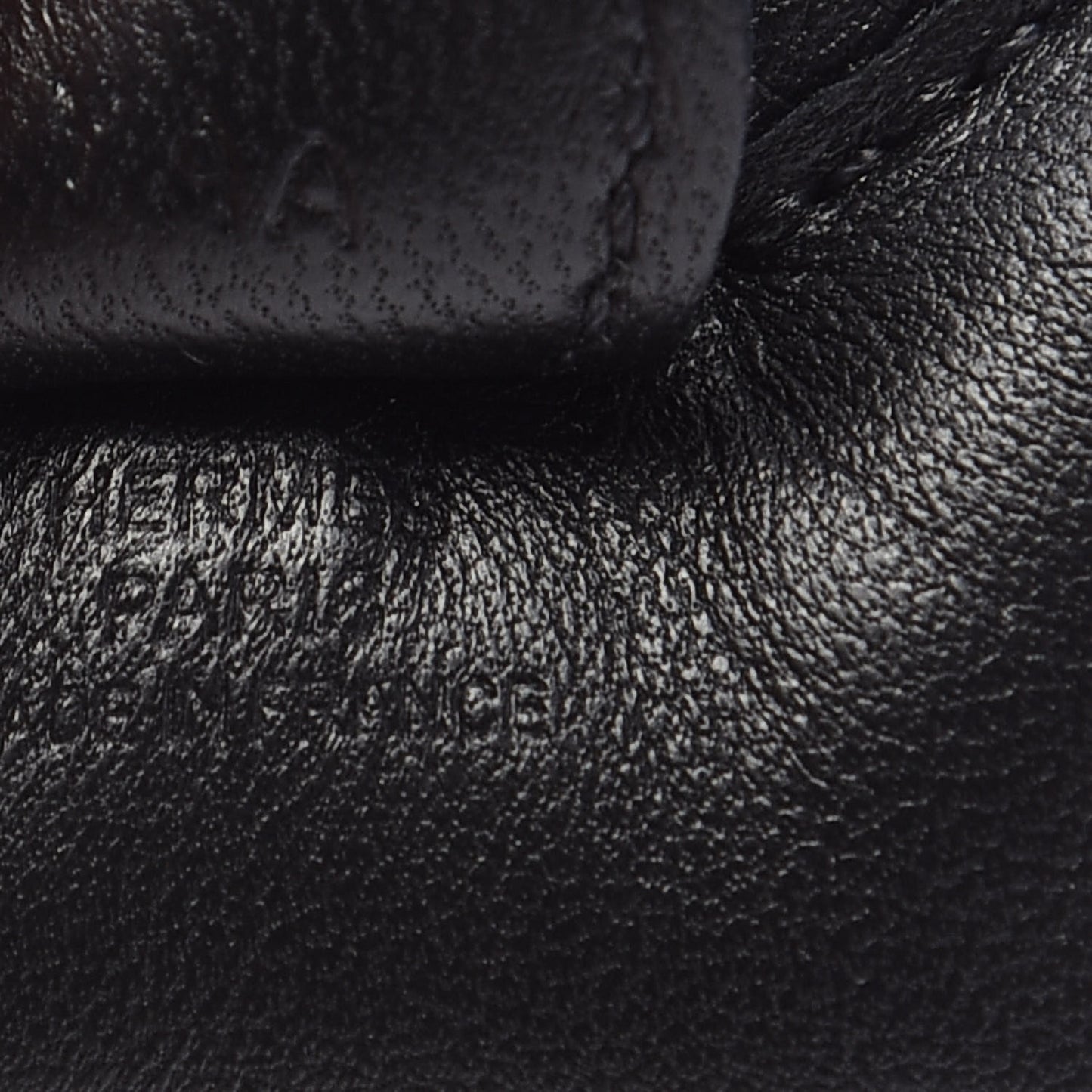 Milo Lambskin Grigri Rodeo Horse Bag Charm PM So Black