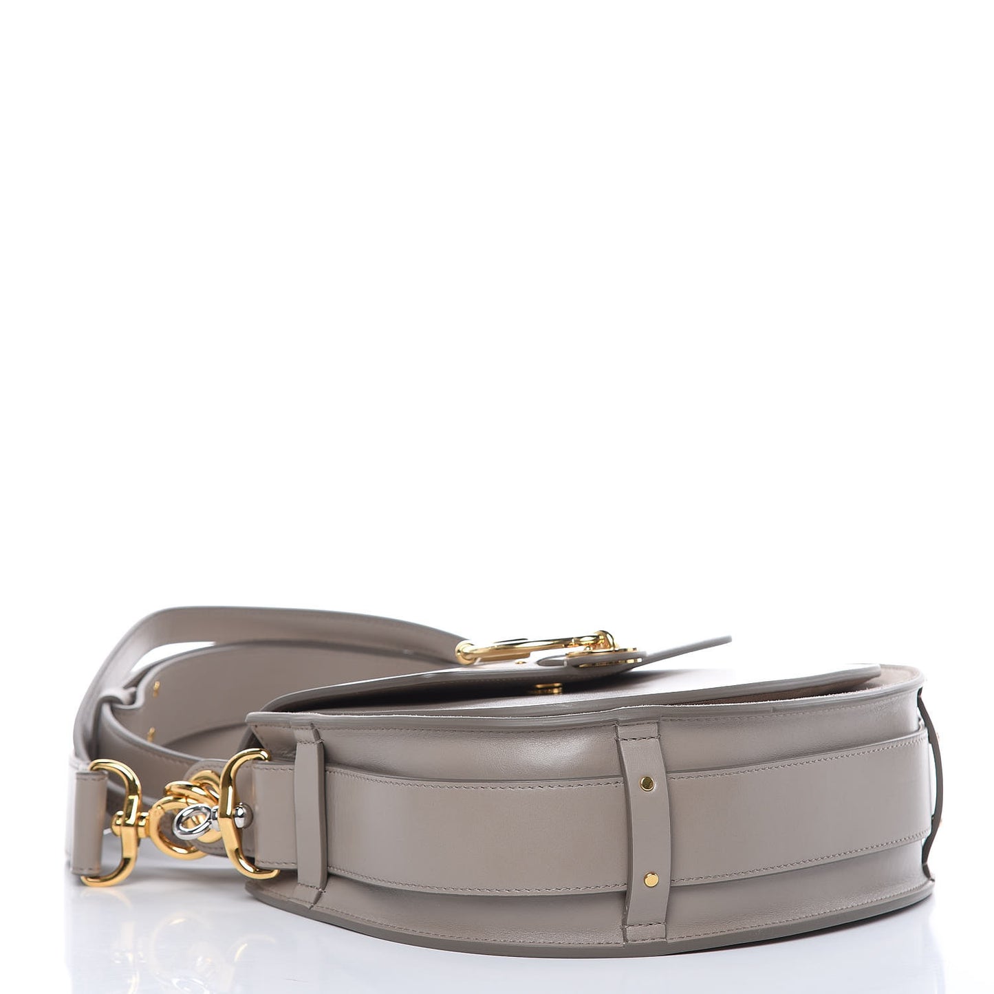 Calfskin Large Tess Bag Motty Grey