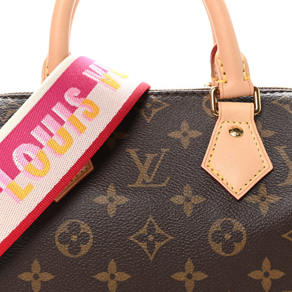 Louis Vuitton Monogram Speedy Bandouliere 20 Fuchsia 7 of 10