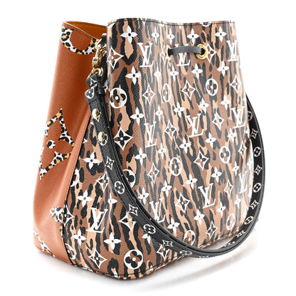 Louis Vuitton Monogram Giant Jungle NeoNoe Caramel 3 of 10