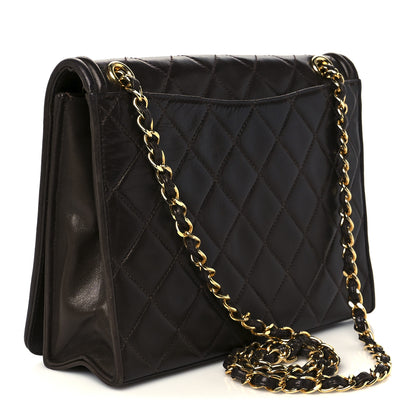 Chanel Lambskin Quilted Timeless CC Single Flap Brown 3 of 12
