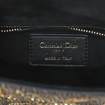 Christian Dior Smooth Calfskin Embroidered Mini The Moon in My Eyes Lady Dior Black 6 of 6