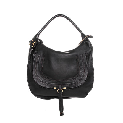 Chloe Calfskin Large Marcie Hobo Black 1 of 9