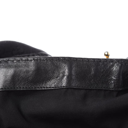 Gucci Monogram Large Jockey Hobo Black 11 of 17