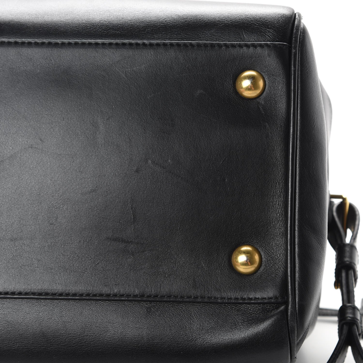 Saint Laurent Calfskin Classic Duffle 6 Black 15 of 19